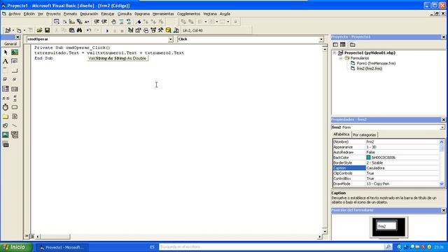 Curso de Visual Basic 6.0: Video Nro 2 - MsgBox - If Else End If - Abriendo ventanas смотреть онлайн