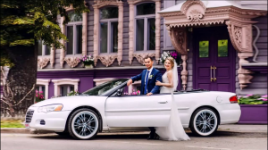 Самый свадебный кабриолет в Ростове, аренда кабриолета, кабриолет в прокат, Chrysler (Крайслер)