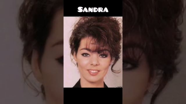 Певица Sandra в молодости и сейчас