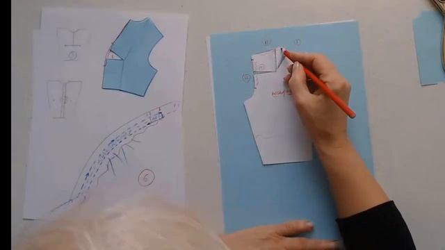 Моделирование урок 1  4 Размоделирование плечевой вытачки #shorts
