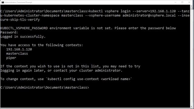 Tanzu Namespace and Kubernetes cluster creation on DellEMC смотреть онлайн