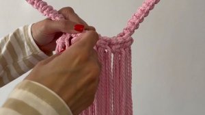 DIY Tutorial * Macrame cross body bag * 花边包 * bolsa de macramé