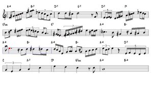 Summertime   George Gershwin  1935 Alto Sax