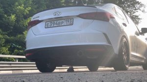 Выхлоп Hyundai Solaris 2 magnaflow