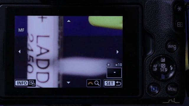 Canon M50 - фокусировка вручную