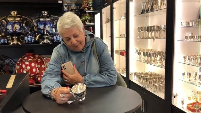 Отзыв о покупке Серебряной кофейной чашки «Самарканд» от магазина Этно-шоп смотреть онлайн