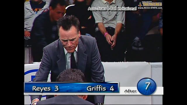 2001 TREASURE: Roger GRIFFIS vs. Efren REYES - 2001 ACCU-STATS 8-BALL INVITATIONAL смотреть онлайн