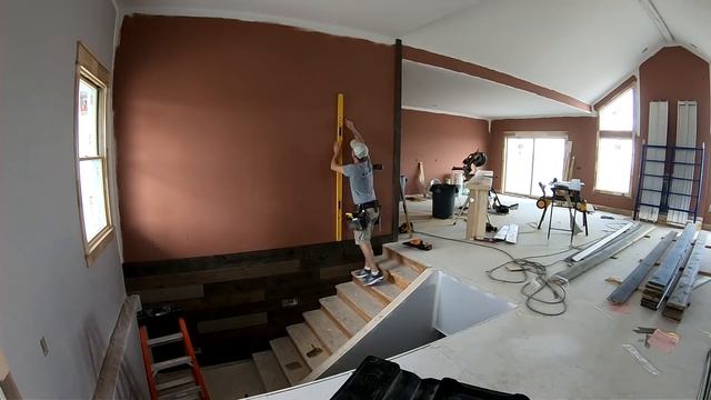 Rustic Barn Wood Accent Wall Installation: HOW TO INSTALL смотреть онлайн