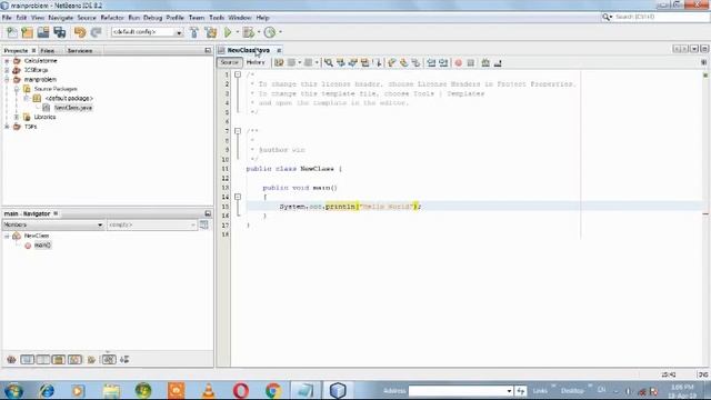 Netbeans No Main class found error Solution.