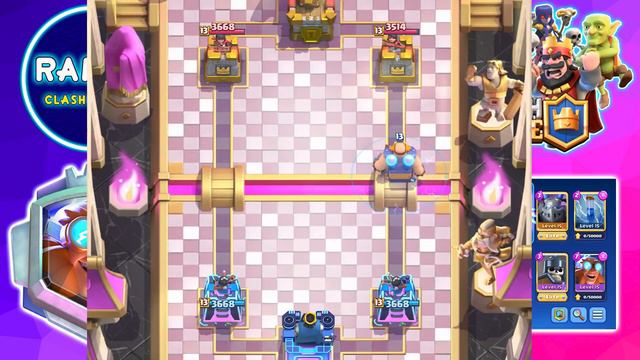New Season All Electro Boosted Cards in one Deck - Clash Royale смотреть онлайн