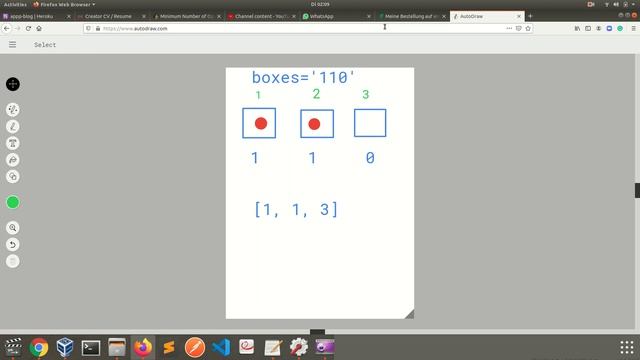 1769. Minimum Number of Operations to Move All Balls to Each Box| LeetCode |Python|English смотреть онлайн