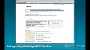 Adding Paypal to your Digital PTO Website