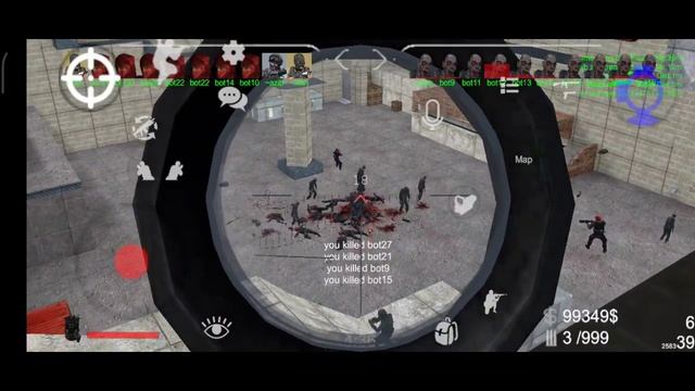 Brutal Strike Zombie Mode zm_biohazard map - Brutal Strike CSGO Mobile