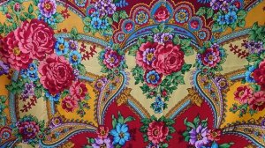 Нереальная красота! Впервые в производстве. Павловопосадские платки Времена года Ольшевской Златы
