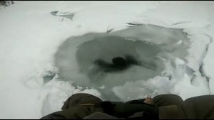 Рыбалка в Туве зимой!