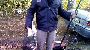Рыбалка в Бунчуковке.🐟 ( на конопляные пуфики )