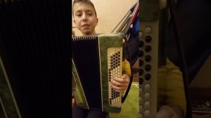 Залида на баяне. Урок для начинающих