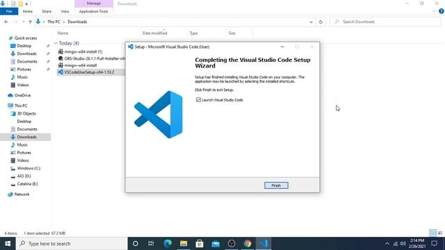 Install VSCode IDE And Mingw-w64 Compiler On Windows 10 Latest 2021 | EdSword™