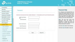 How to change TPLINK Router Login Username and Password
