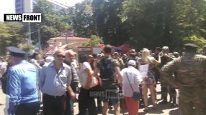 В Одессе прошел митинг на Куликовом поле