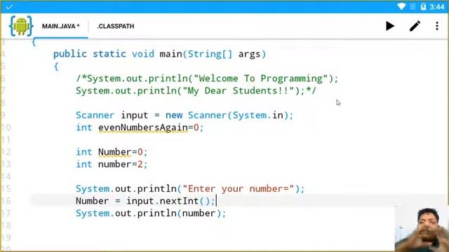 Java_Series(AIDEApplication)- Input Statement смотреть онлайн