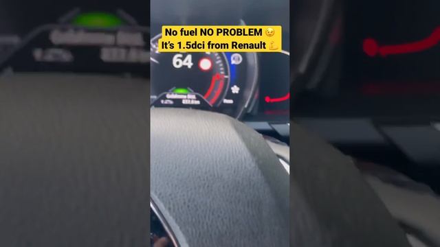 No fuel no problem ? it’s 1.5dci Renault engine ?