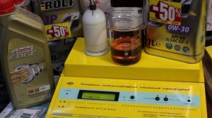 Масло Rolf JP 0W-30 API SN ILSAC GF-5 проверка CCS при.. -35гр.