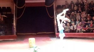 "ЧУНГА -ЧАНГА"-(акробаты-эксцентрики)Цирк"НАДЕЖДА"-ИЖавто АЛЁНА+ДАРИНА