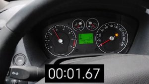 Ford Fusion 1.4 На роботе. Разгон до 100км!!!