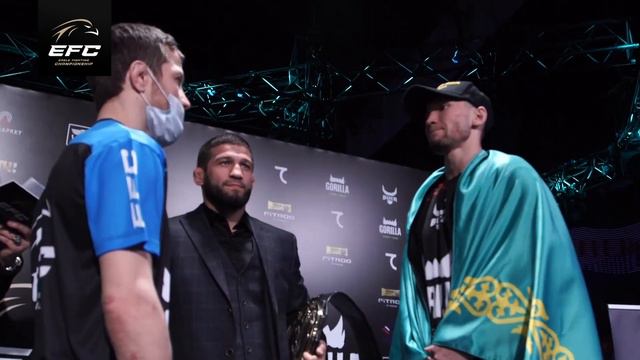 МАНСУР МАЛАЧИЕВ VS РУСЛАН САРИЕВ | FACE2FACE | EFC 33 смотреть онлайн