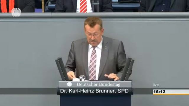 Karl-Heinz Brunner: Aktuelle Stunde zu Atombomben in Rheinland-Pfalz [Bundestag 30.09.2015] смотреть онлайн