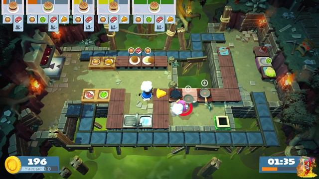 СЕНСЕЙ, ПОДАВАЙ! ► Overcooked 2 #4 Кооперативное Прохождение смотреть онлайн