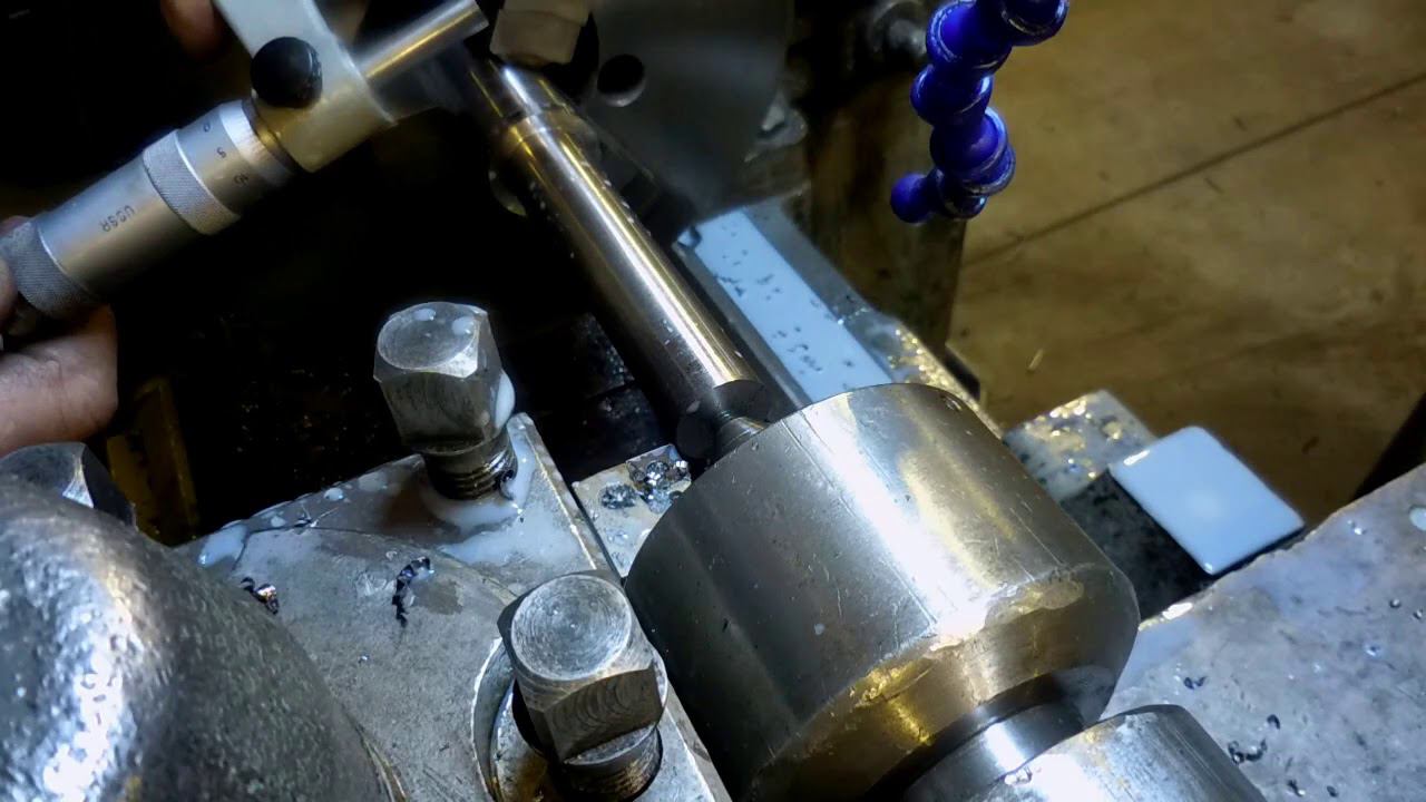 Как сделать посадку в 0,04 мм на валу пластинками Mitsubishi с Aliexpress. смотреть онлайн