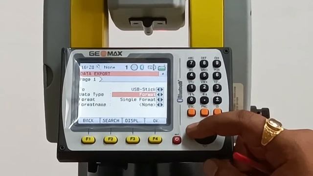 Geomax Zoom 50 Total Station Import & Export Feature l Surveying with TS Zoom 50 смотреть онлайн