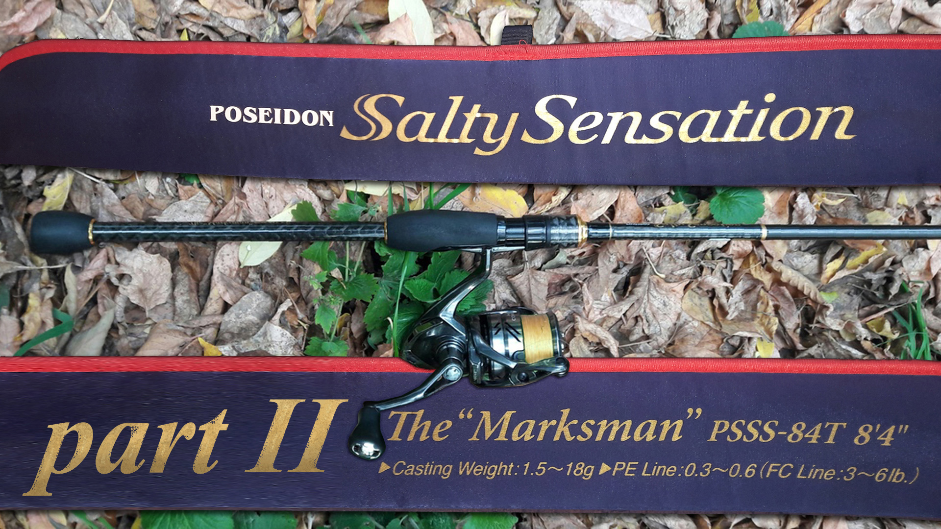 84-ый и ноябрь. Обзор на рыбалке Evergreen Poseidon Salty Sensation PSSS-84T the "Marksman". 2 часть