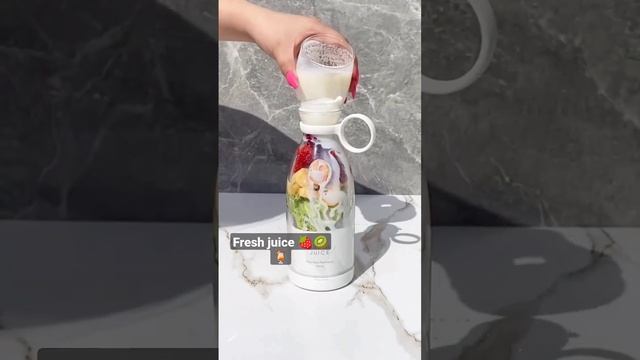 #Fresh juice?блендер беспроводной. За 30-секунд сделай себе всё?