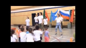 Флешмоб "В здоровом теле- здоровый дух".  Центр образования с. Канчалан.