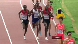 Mo Farah wins 10,000m Final IAAF World Championships Beijing 2015