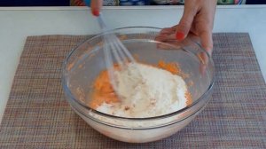 Морковные кексы. Вкусные кексы с лимоном.