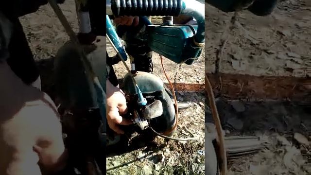 Советская бензопила "дружба". Старт после пяти лет простоя. смотреть онлайн