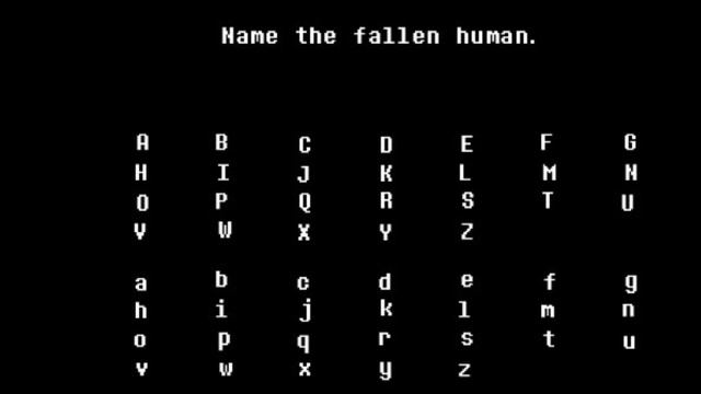 UNDERTALE Title Screen BANNED NAMES and FLAVOUR TEXTS смотреть онлайн
