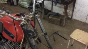 Часть 2 ИЖ Юпитер 5 переделка под кроссовый мотоцикл