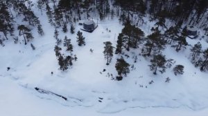 Ладожские шхеры зима