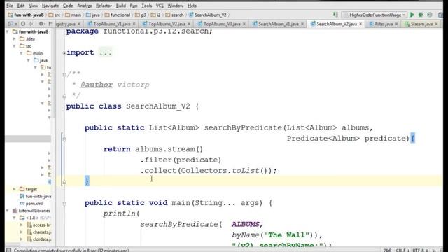 Functional Programming with Java 8 смотреть онлайн