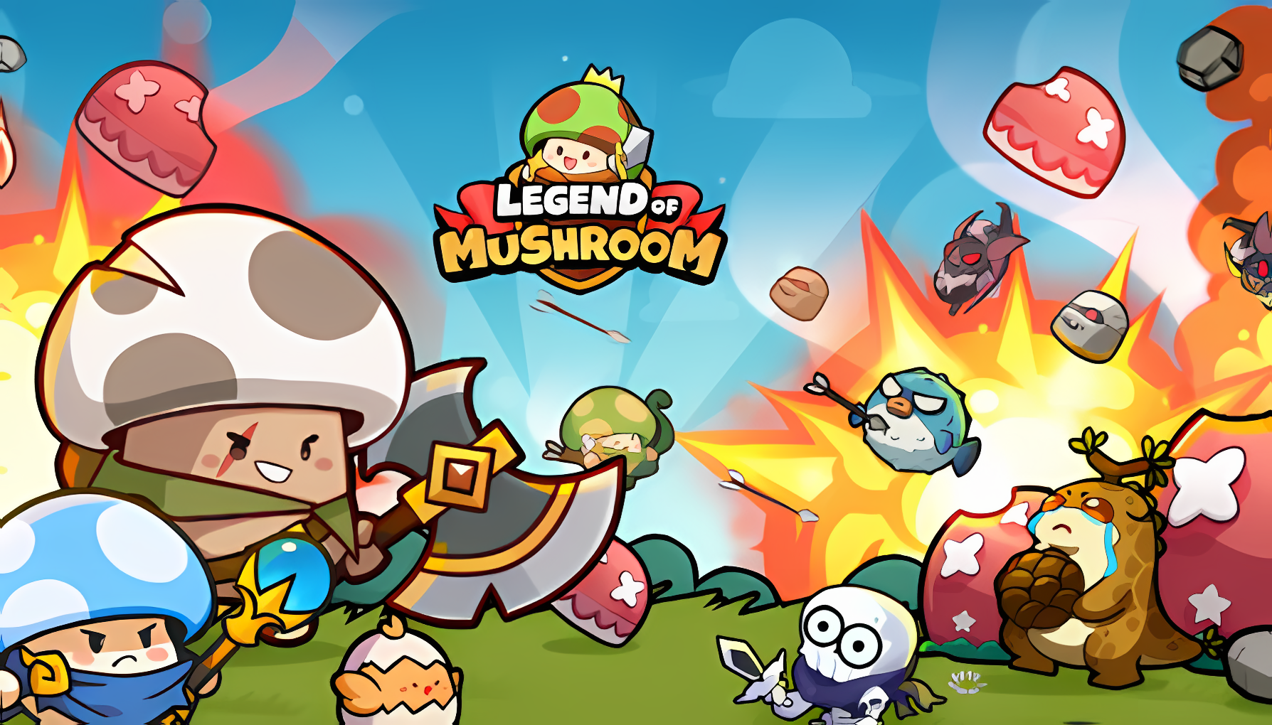 Legend of mushroom сервера