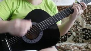 Брошу пить (caver) на гитаре.