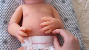 Силиконовая кукла реборн / full silicone baby