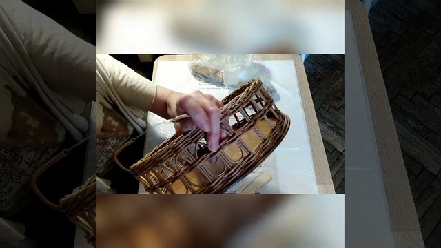 Поднос для фруктов с ручками