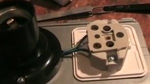 включаем лампочку в разрыв нагрузки при ремонте