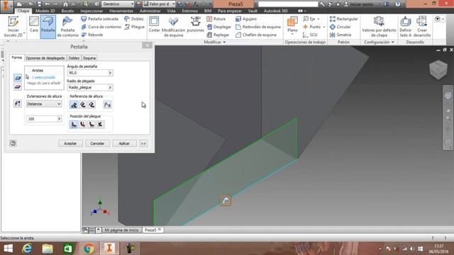 ✅autodesk inventor tutorial chapa metalica #4 [FACIL] 2019 ?? смотреть онлайн